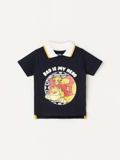 Juniors by Lifestyle Boys Lion King Printed Cotton T Shirt