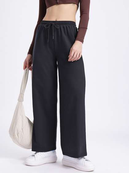 glitchez Wide leg Track Pants