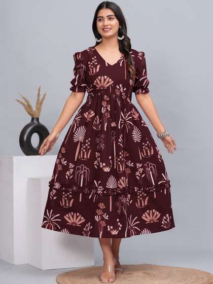 CTMTEX Empire Ethnic Dress