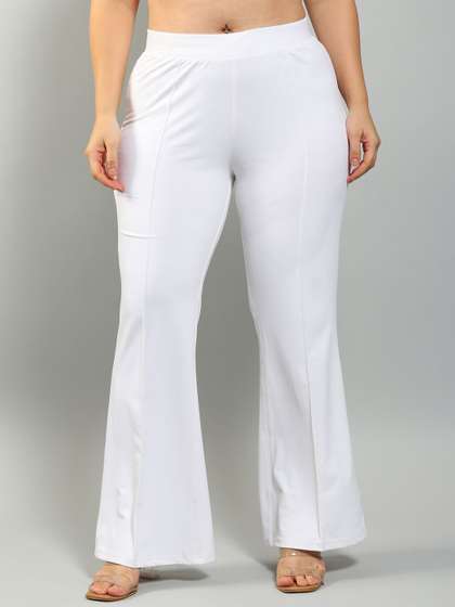 Plus Size Women
                        Relaxed Wrinkle Free Trousers