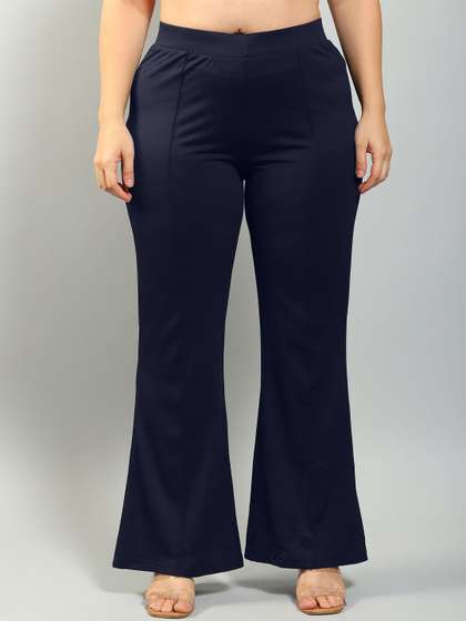 Plus Size Women
                          Relaxed Wrinkle Free Trousers