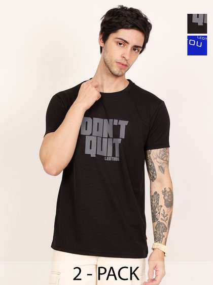 Ajio Quarantine T Shirt India Price History Of Leotude Pack Of