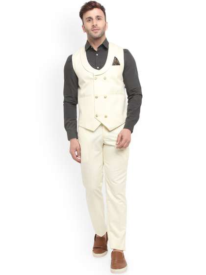 READYON Men
                        Double-Breasted Two-Piece Suit