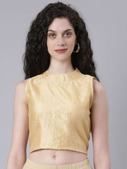 Souchii Sleeveless Saree Knot Blouse