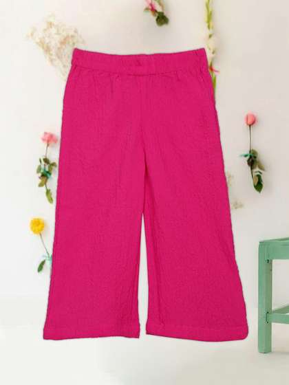 SAKA DESIGNS Girls Flared Palazzos