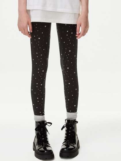 Marks & Spencer
                      Cotton Rich Star Leggings