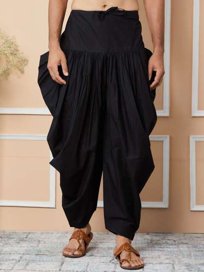 MULTI SHADES Men
                        Pure Cotton Dhoti Pants