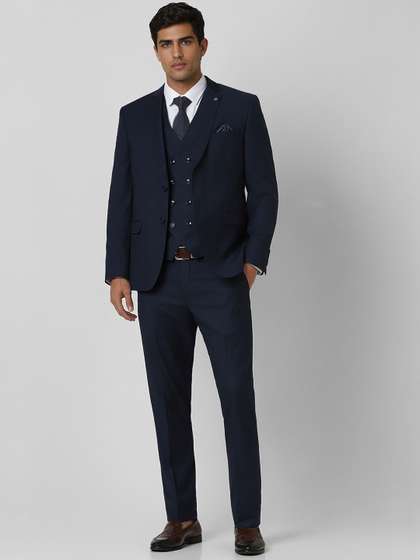 Van Heusen Men Slim
                        Fit Three Piece Suit