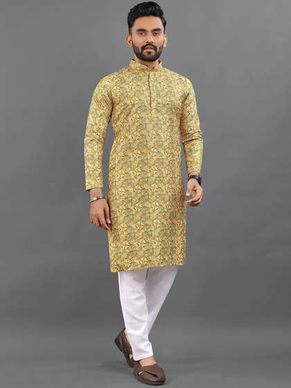 LADY BERRY Geometric Printed Kurta