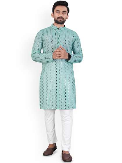 BLURR Geometric Printed Kurta