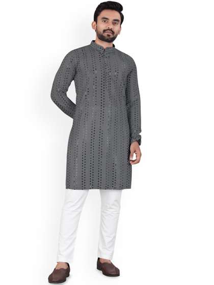 BLURR Printed Straight Kurta