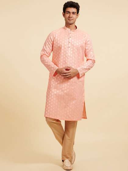 Diwas by Manyavar Woven Design Kurta
