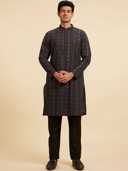 Diwas by Manyavar Woven Design Kurta