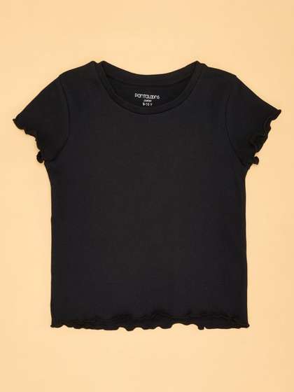 Pantaloons Junior Girls
                    Solid Cotton Top
