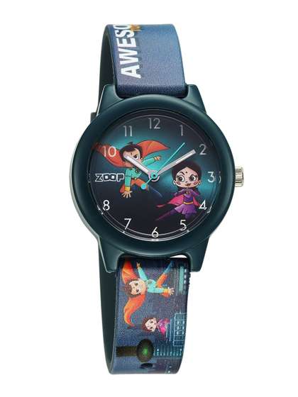 ZOOP from TITAN Kids
                    Dial & Textured Straps Analogue Watch
                    16042PP06FW