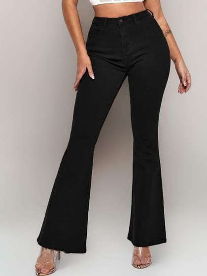 BROADSTAR Women
                        Smart Stretchable Bootcut Jeans