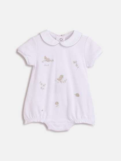 Chicco Girls Printed
                      Pure Cotton Short Sleeve Bodysuit