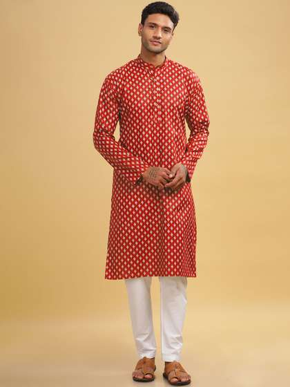 Anouk Men Ethnic Motifs Printed Kurta