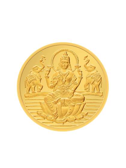 P N GADGIL JEWELLERS
                        Goddess Lakshmi Shree 24KT (995) Gold Coin- 1
                        gm