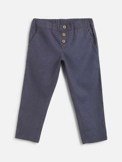 Chicco Boys Cotton
                    Relaxed Mid-Rise Trousers