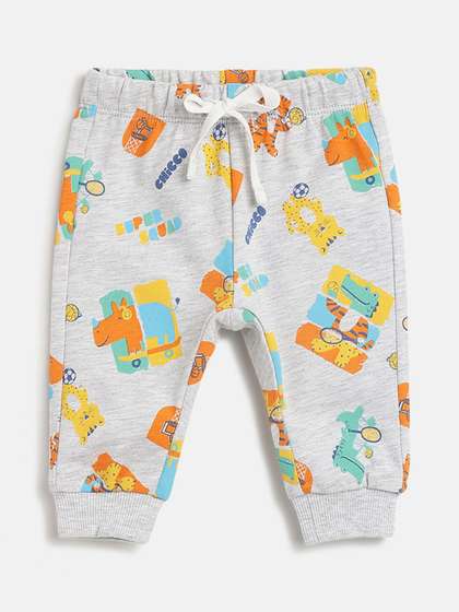 Chicco Boys Cotton
                    Printed Relaxed Joggers