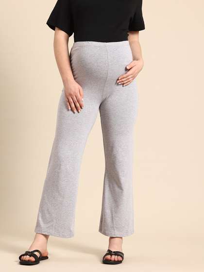 Blush 9 Maternity
                        Women Knitted Maternity Palazzos