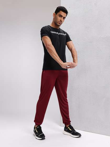 HRX by Hrithik Roshan Men Mid-Rise Rapid-Dry Training Joggers