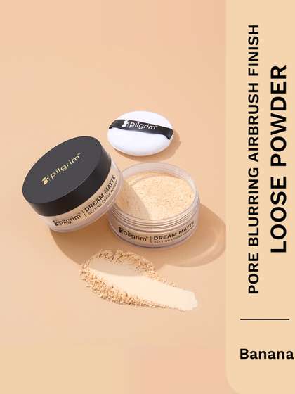 Pilgrim Long Instant
                        Oil-Control Setting Loose Powder With
                        Brightening Effect - 8 g-Banana