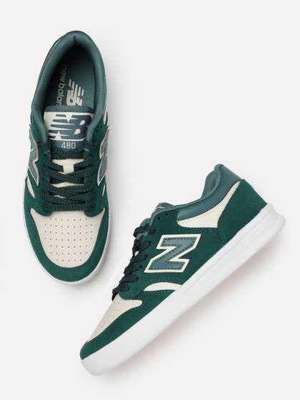 New Balance Unisex
                          BB480 Colourblocked Leather Sneakers