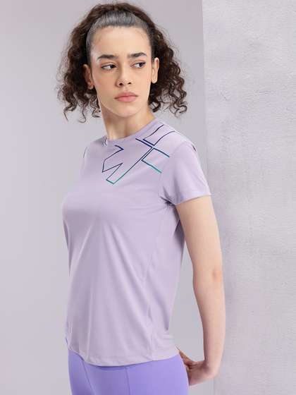 HRX by Hrithik Roshan
                      Women Brand Logo Printed Training T-shirt