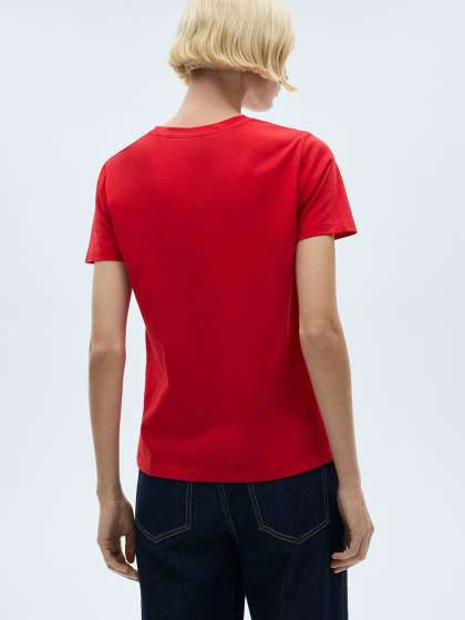 MANGO Pure Cotton T-shirt