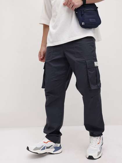 The Roadster
                          Lifestyle Co. Men Loose Fit Cargos Trousers