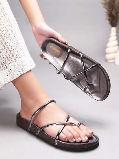 TRYME Women Open Toe
                        Flats