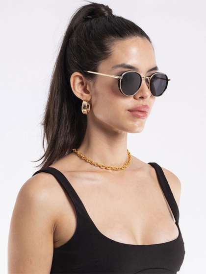 Voyage Unisex Round
                        Polarized Sunglasses 3040PMG3981B