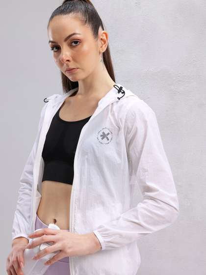 HRX by Hrithik
                        Roshan Hooded Rapid-Dry Packable Running Jacket
