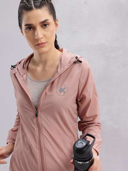HRX by Hrithik
                        Roshan Hooded Rapid-Dry Packable Running Jacket