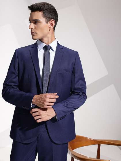 INVICTUS Notched Lapel
                      Collar Single-Breasted Slim Fit 2 Piece Formal
                      Suits