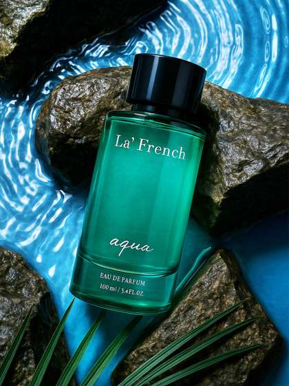 La French Unisex Aqua
                    Long Lasting Fresh & Aquatic Fragrance Perfume-
                    100ml