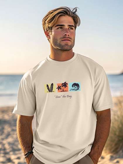 NOBERO Men Printed
                          T-shirt