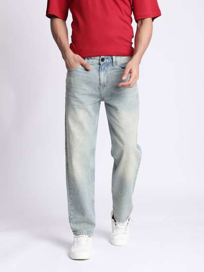 Bene Kleed Men Blue
                      Relaxed Fit Mid Rise Jeans