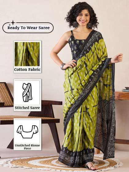 Anouk Rustic Bagh
                        Ready to Wear Bagh Saree