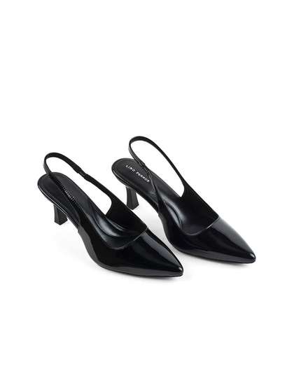 Lino Perros Kitten
                        Pumps with Buckles