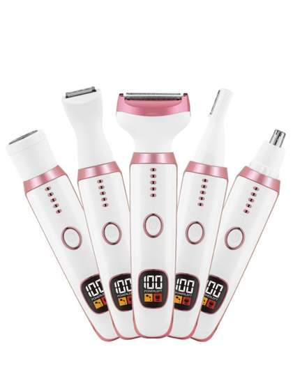 SIGNAXO Sharp 5-in-1
                    Shaver Trimmer For Eyebrow Bikini Facial Hair
                    Removal For women