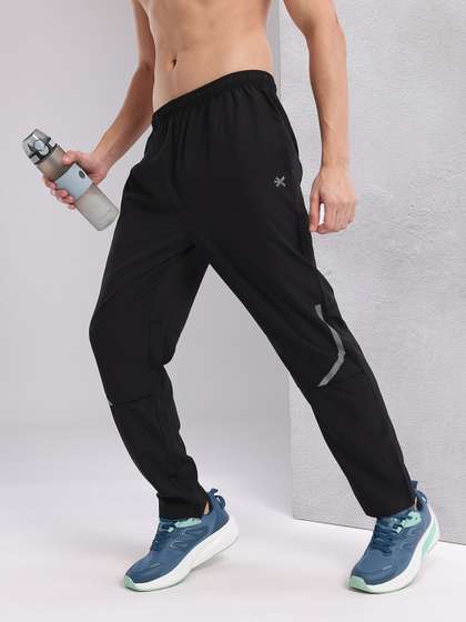 HRX by Hrithik Roshan Men Mid-Rise Rapid-Dry Running Track Pants