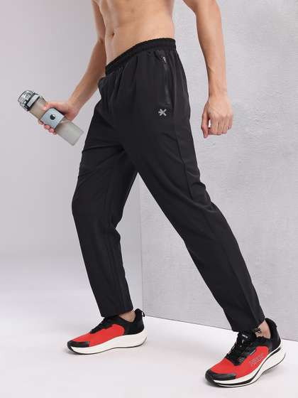 HRX by Hrithik Roshan Men Mid-Rise Rapid-Dry Running Track Pants