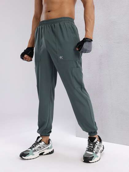 HRX by Hrithik Roshan Men Rapid-Dry Cargo Style Training Joggers