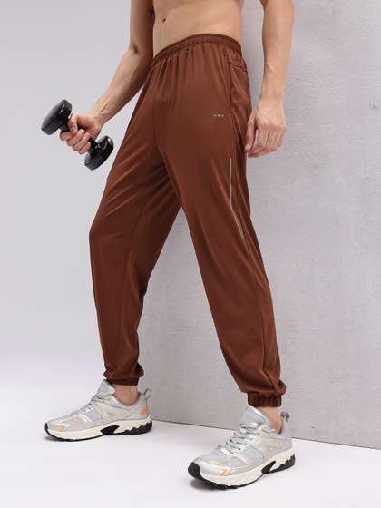 HRX by Hrithik Roshan Men Rapid-Dry Mid-Rise Training Joggers