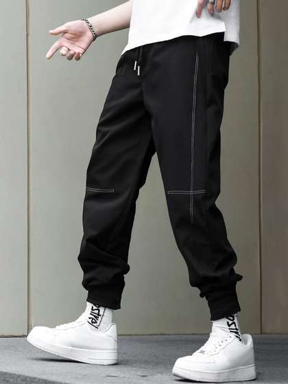 NOBERO Men Oversized
                        Fit Joggers