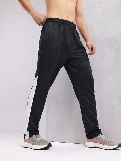 HRX by Hrithik Roshan HRX By Hrithik Roshan Men Striped Rapid-Dry Training Joggers