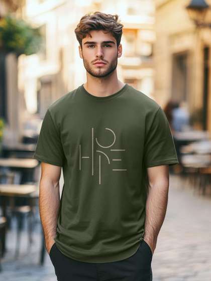 NOBERO Men
                          Typography Printed T-shirt